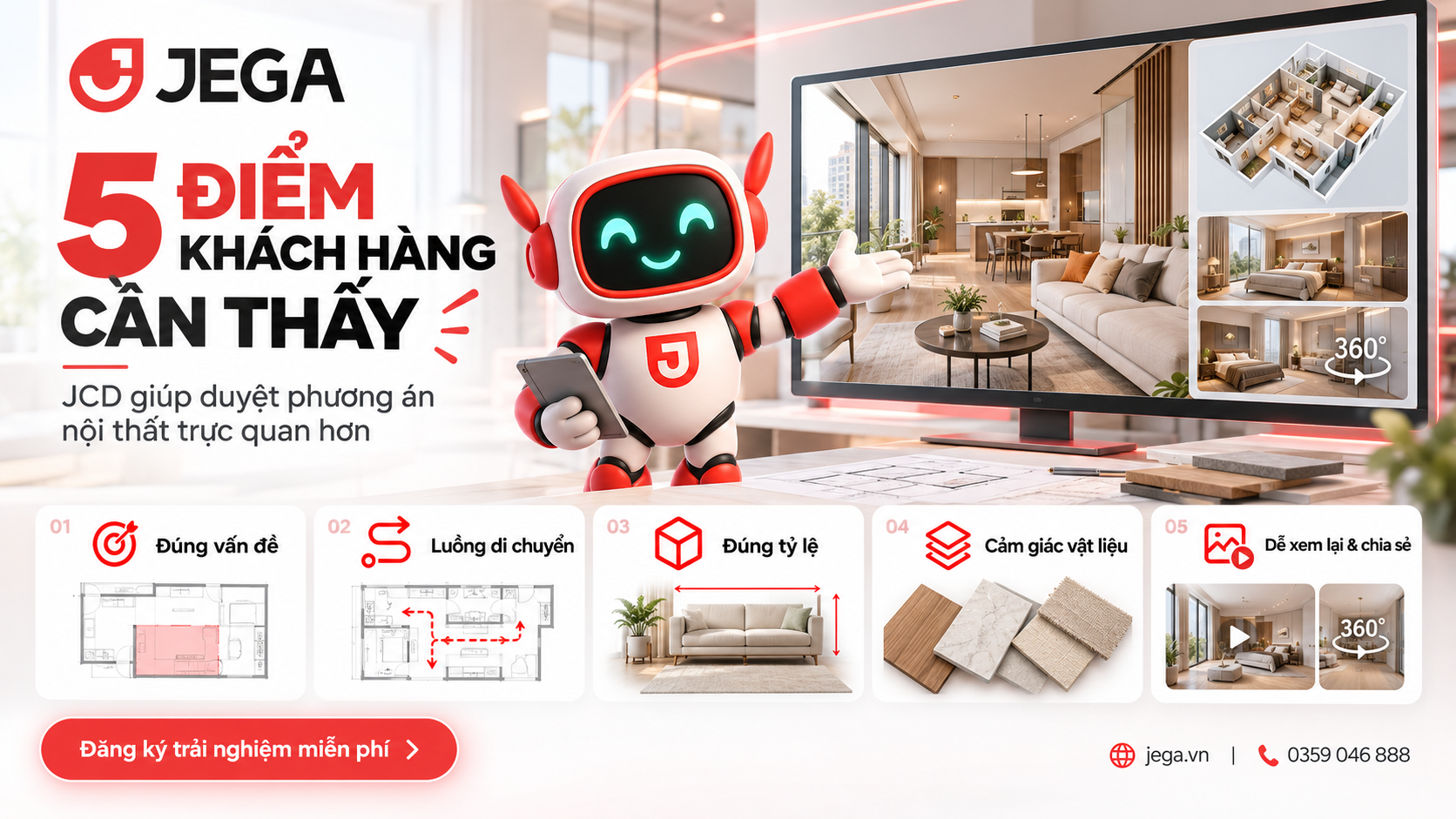 Từ bản vẽ đến quyết định mua: 5 điểm JCD giúp khách hàng nhìn rõ hơn