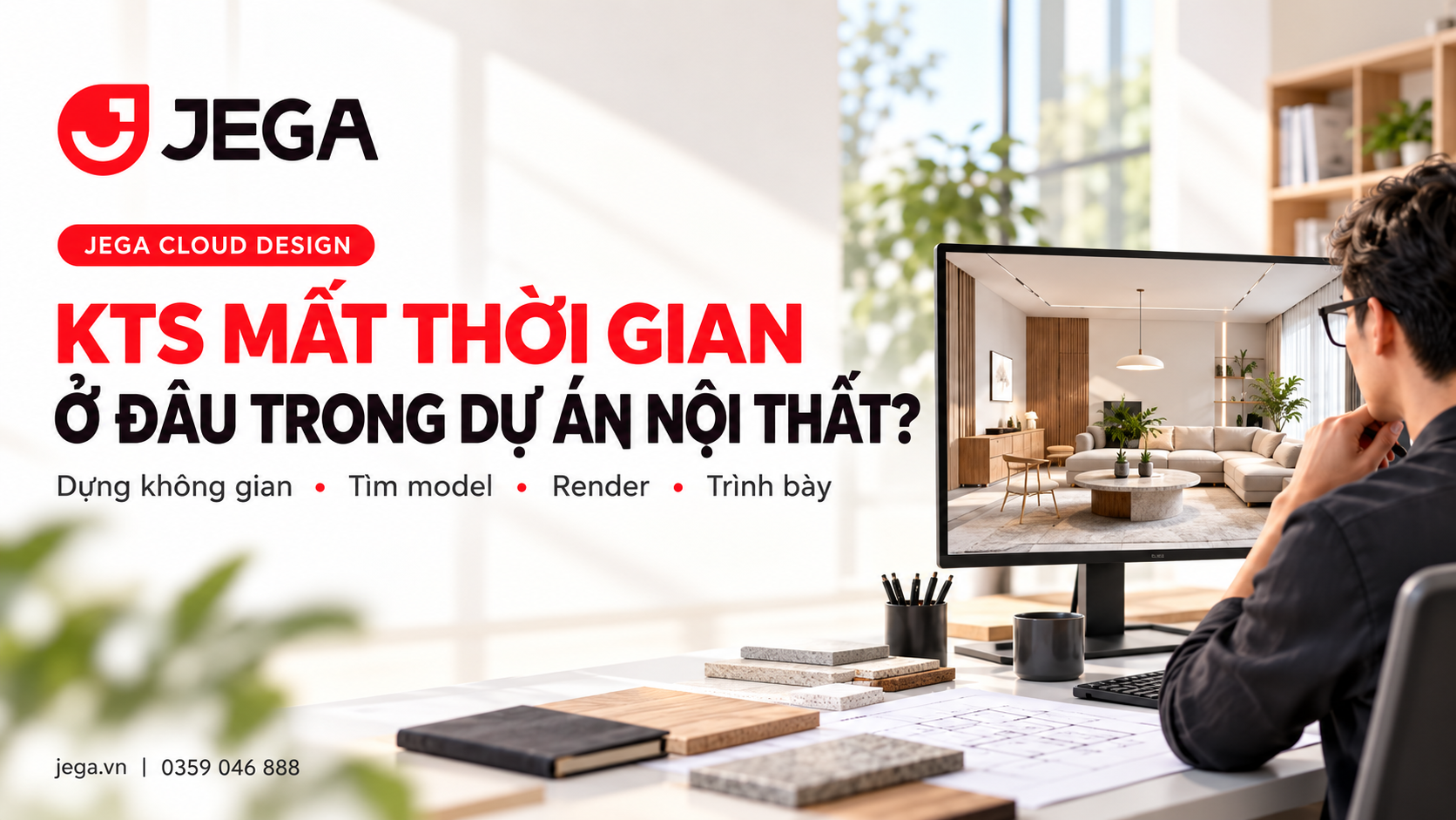 KTS mất thời gian ở đâu trong một dự án nội thất?