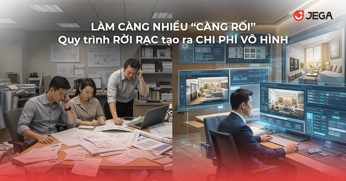 Vì sao doanh nghiệp nội thất càng mở rộng càng dễ rối quy trình?