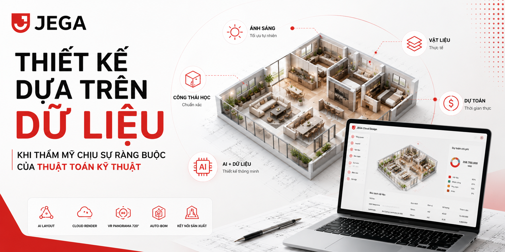 Thiết Kế Dựa Trên Dữ Liệu: Khi Thẩm Mỹ Chịu Sự Ràng Buộc Của Thuật Toán Kỹ Thuật