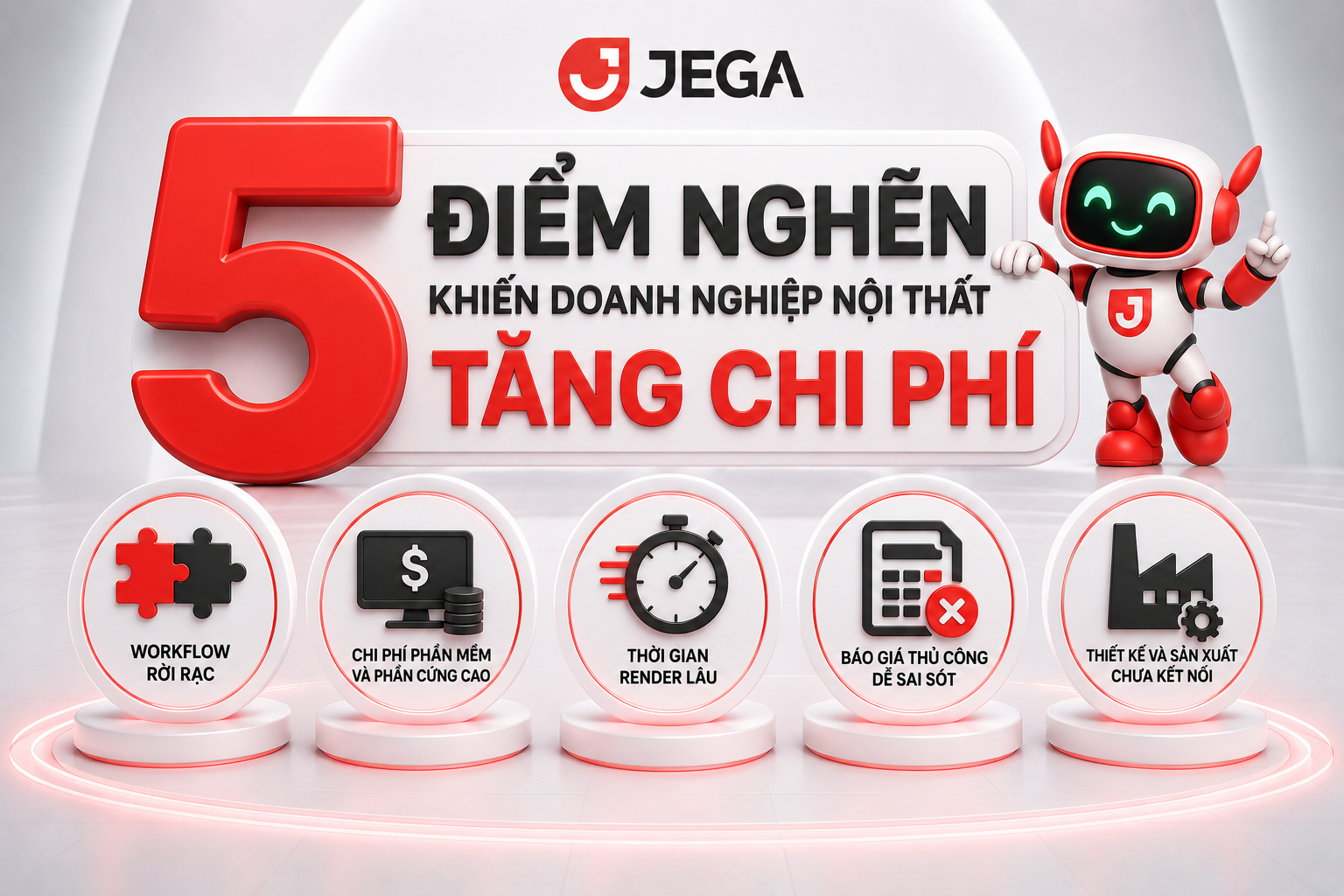 5 Điểm Nghẽn Khiến Doanh Nghiệp Nội Thất Tăng Chi Phí Vận Hành Và Cách Khắc Phục Bằng Workflow All-in-One