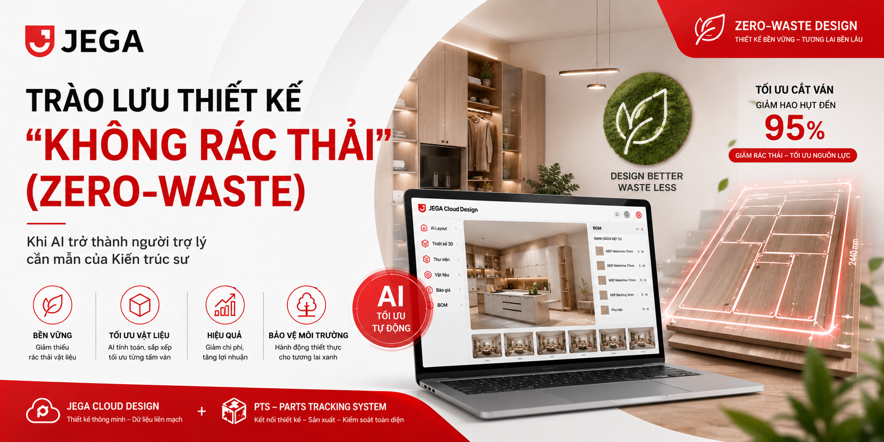 Trào Lưu Thiết Kế "Không Rác Thải" (Zero-Waste): Khi AI Trở Thành Người Trợ Lý Cần Mẫn Của Kiến Trúc Sư