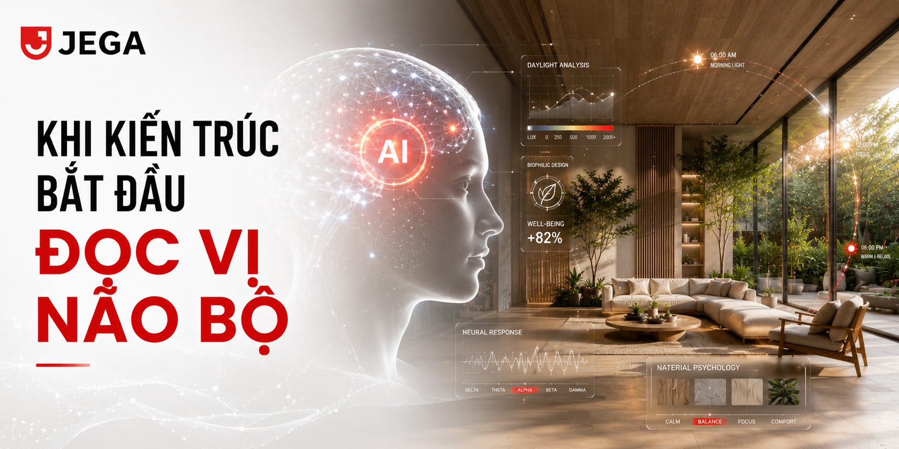 Kiến Trúc Thần Kinh Học: Khi AI Giúp Kiến Trúc Sư Thiết Kế Những Không Gian Chữa Lành