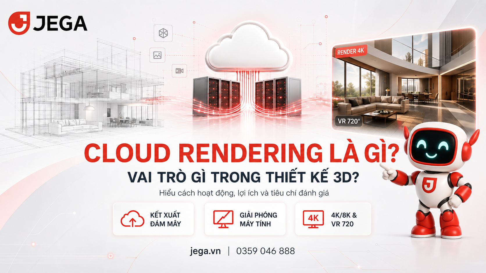Cloud Rendering là gì và có vai trò gì trong thiết kế 3D?