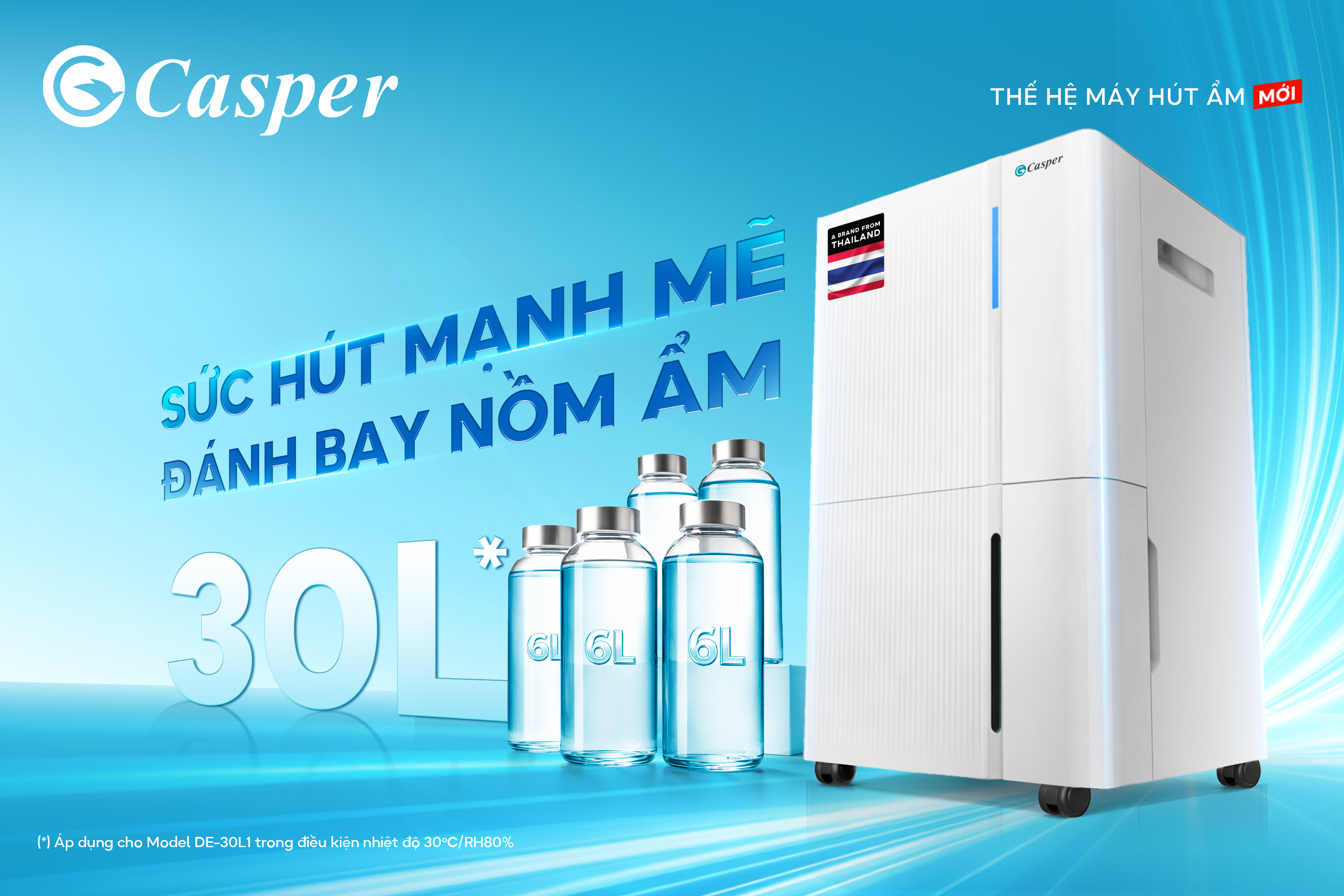 CASPER RA MẮT MÁY HÚT ẨM MỚI 2026 | SỨC HÚT MẠNH MẼ - ĐÁNH BAY NỒM ẨM