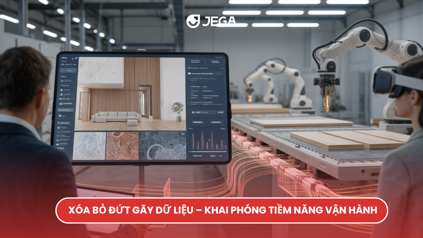 JEGA - Hệ sinh thái AI cho ngành nội thất: Giải mã chiến lược chuyển đổi số và tối ưu vận hành 2026