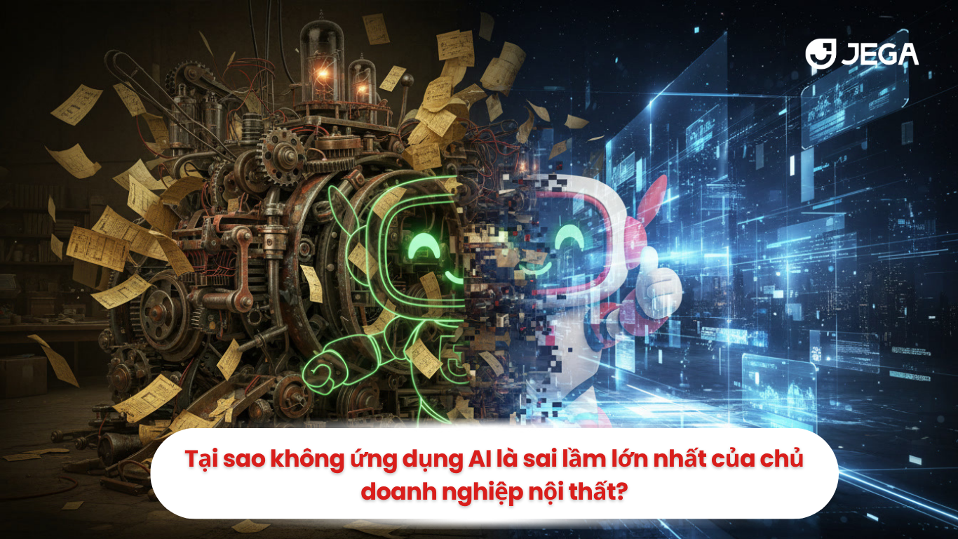 TỪ CHỐI ỨNG DỤNG AI: "CÁI GIÁ" ĐẮT ĐỎ DOANH NGHIỆP NỘI THẤT PHẢI TRẢ TRONG NĂM 2026