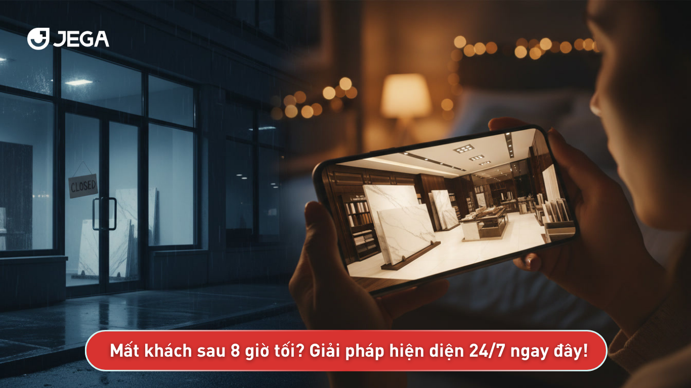 SHOWROOM SỐ 3D: GIẢI PHÁP XÓA BỎ "GIỜ HÀNH CHÍNH" TRONG KINH DOANH VẬT LIỆU
