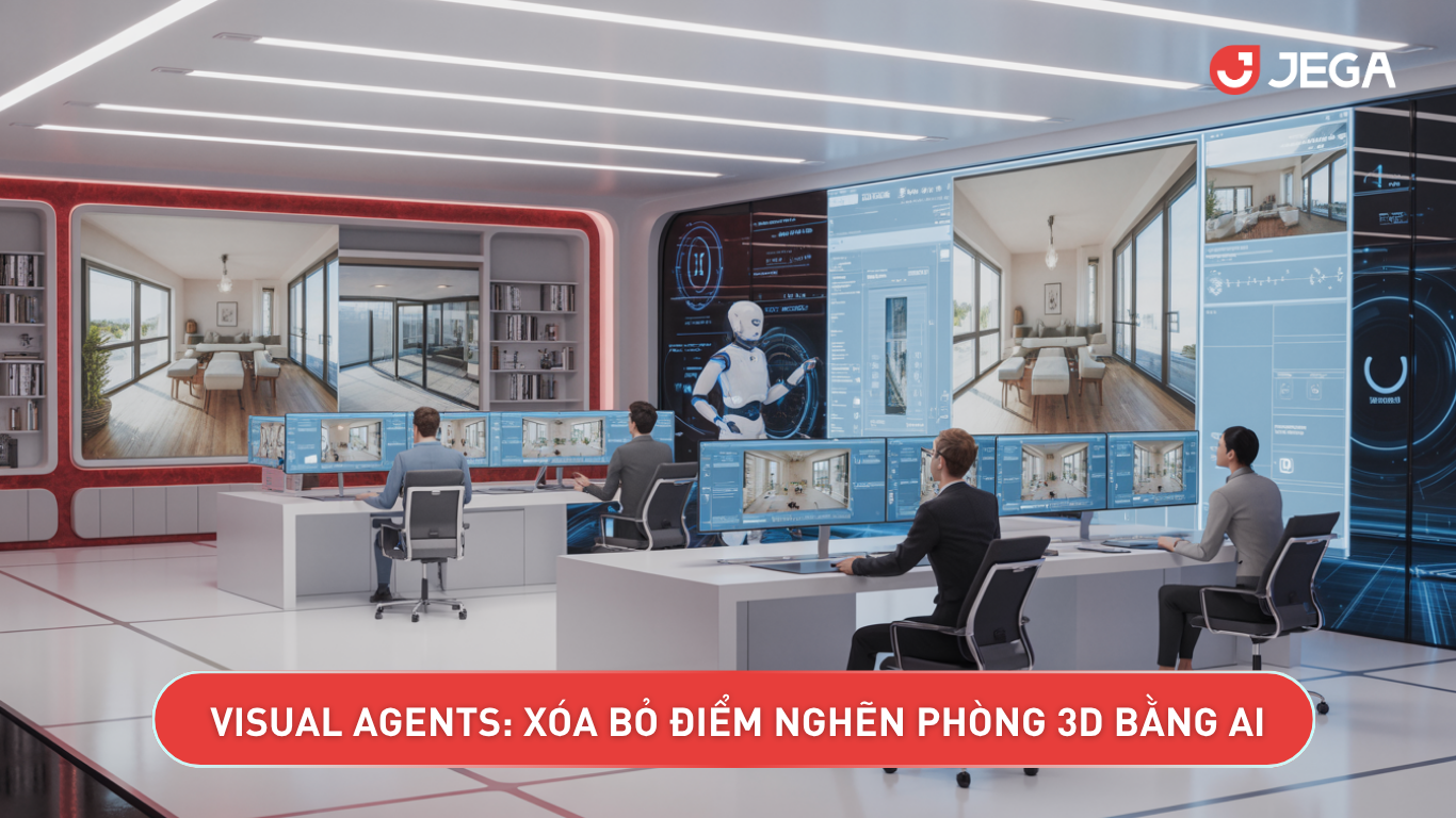 Xóa bỏ điểm nghẽn bộ phận 3D: Cách Visual Agents giúp doanh nghiệp nội thất tối ưu 70% chi phí vận hành phòng Design
