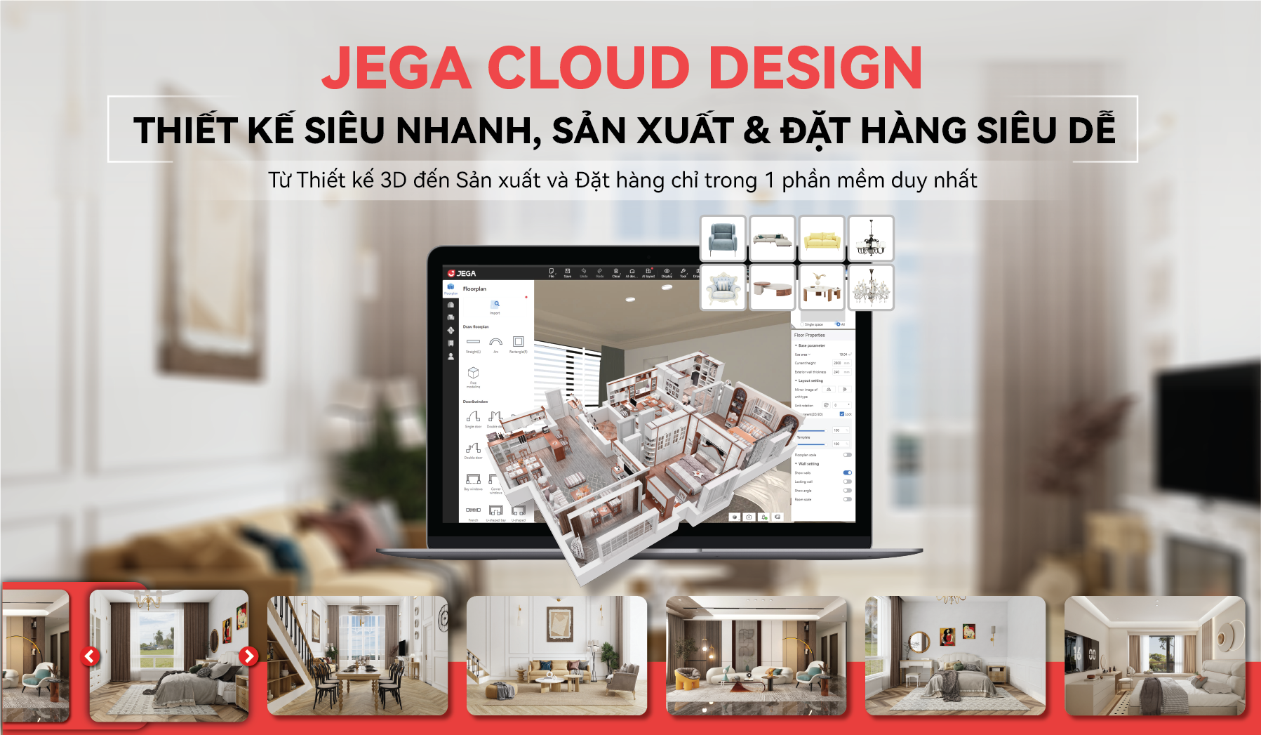 JEGA CLOUD DESIGN - Thiết kế siêu nhanh, Sản xuất & Đặt hàng siêu dễ